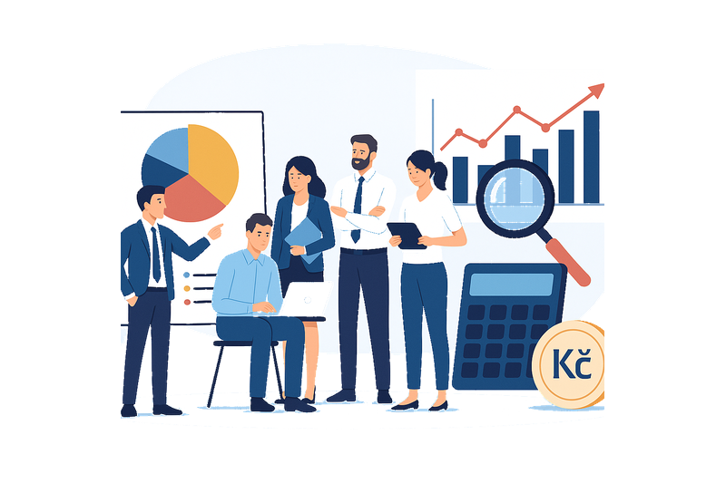 Finance, Účetnictví, Mzdy